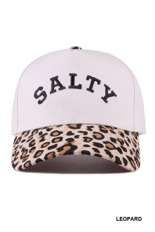 Salty Two-tone Canvas Cotton Cap