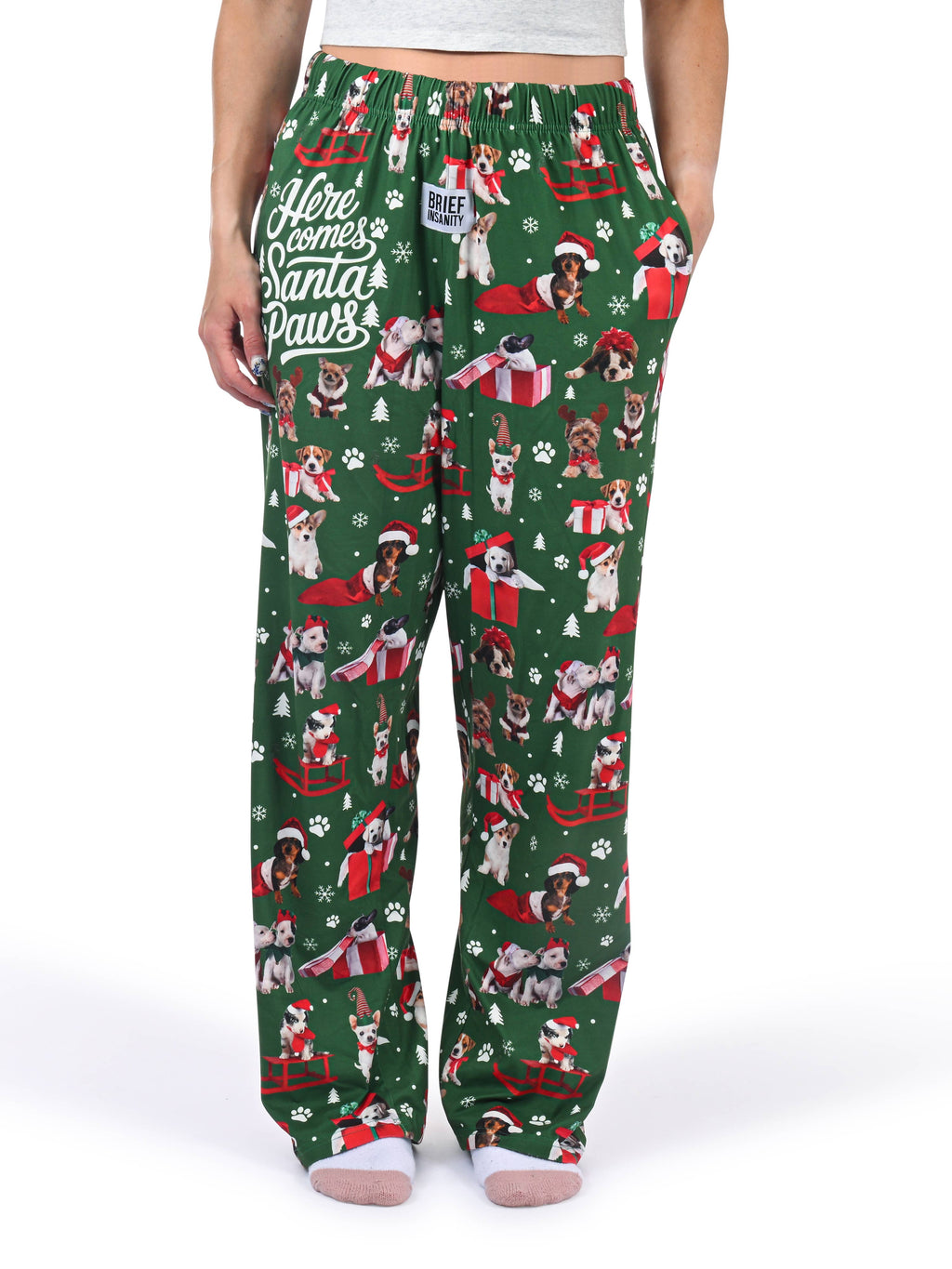 Here Comes Santa Paws Lounge Pants
