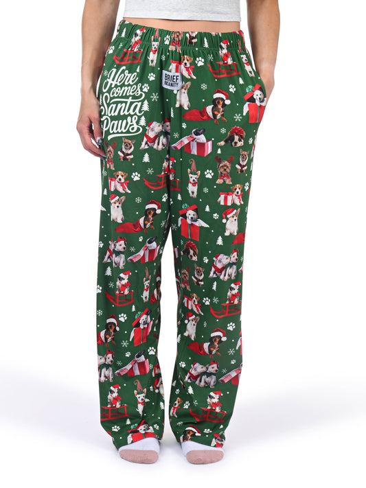 Here Comes Santa Paws Lounge Pants