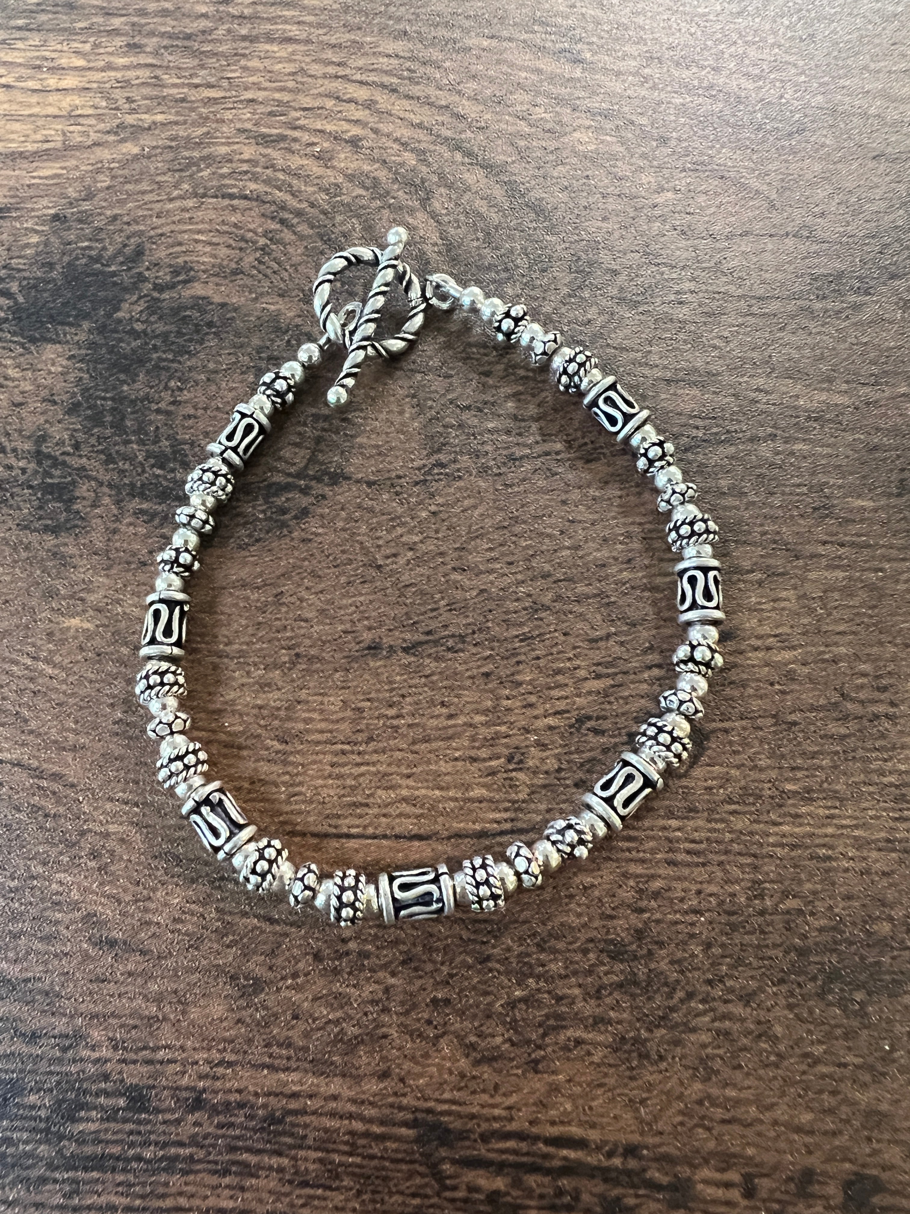 Sterling Silver and 14KT Gold Fill Bracelet