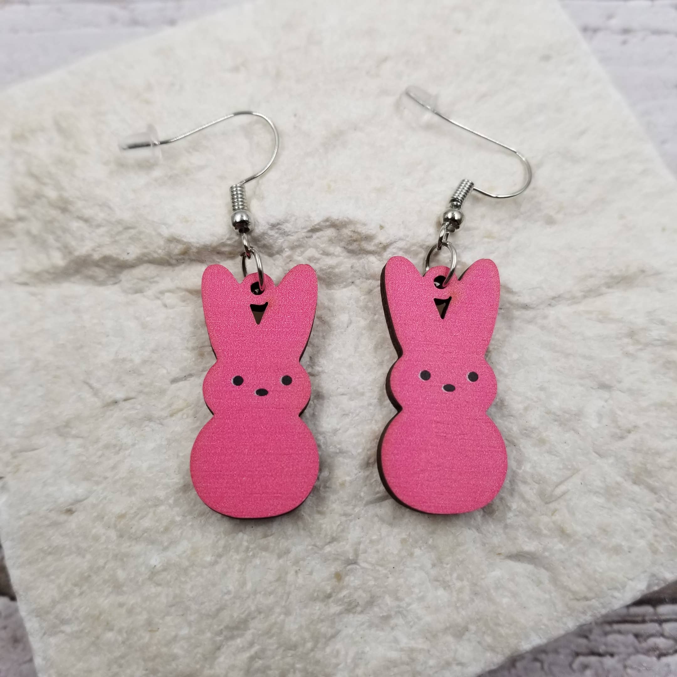 Candy Rabbit Easter Earrings