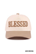 Blessed Two Tone Cotton Cap