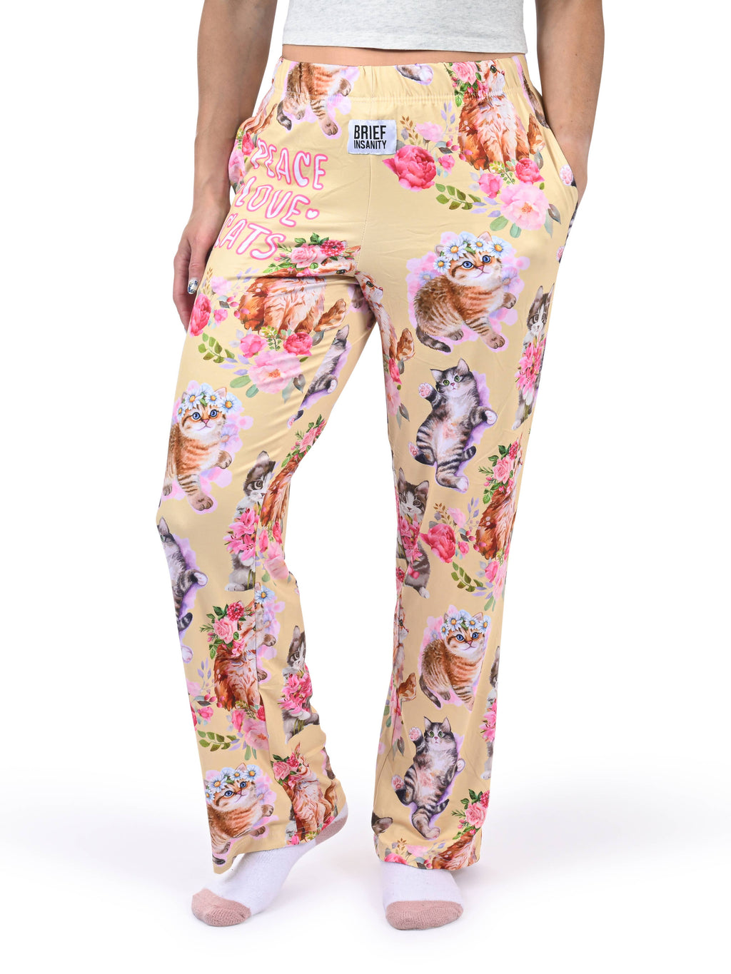 Peace, Love & Cats Lounge Pants