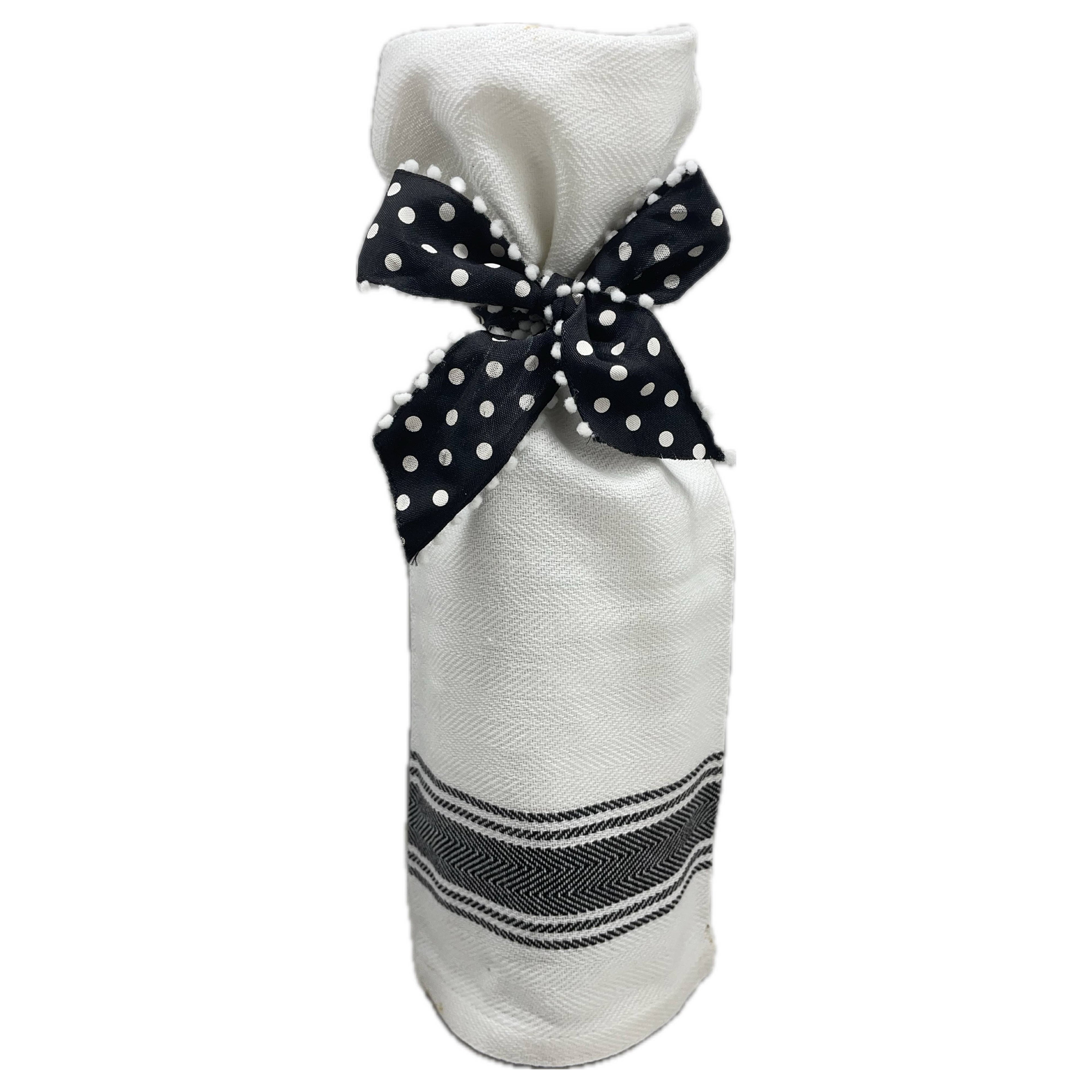 White Kitchen Towel "A Great Fisherman..."
