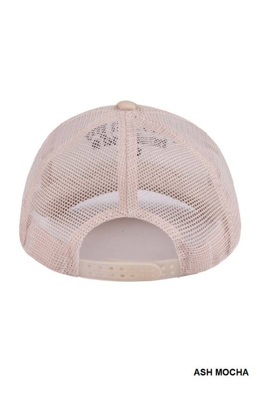 Put It On My Husband's Tab Mesh Trucker Cap