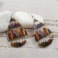 Bookshelf Drop Acrylic Earring