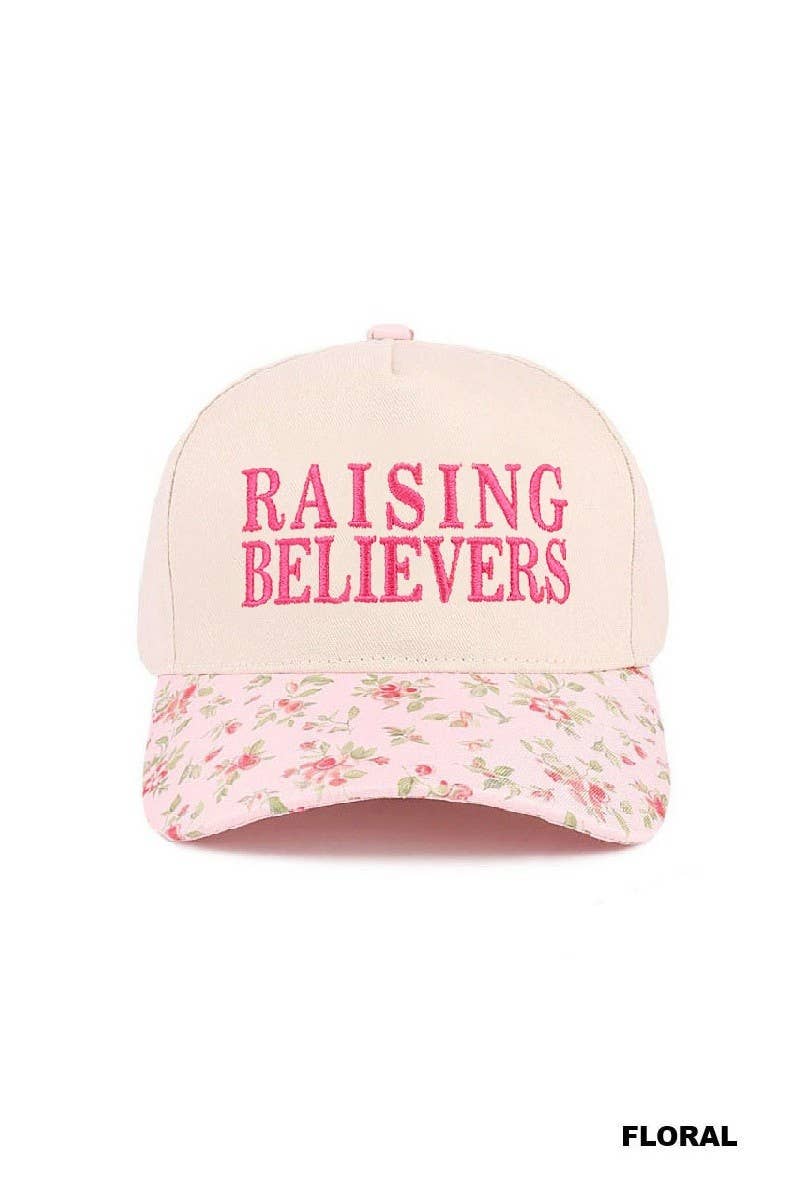 Raising Believers Two Tone Cotton Hat