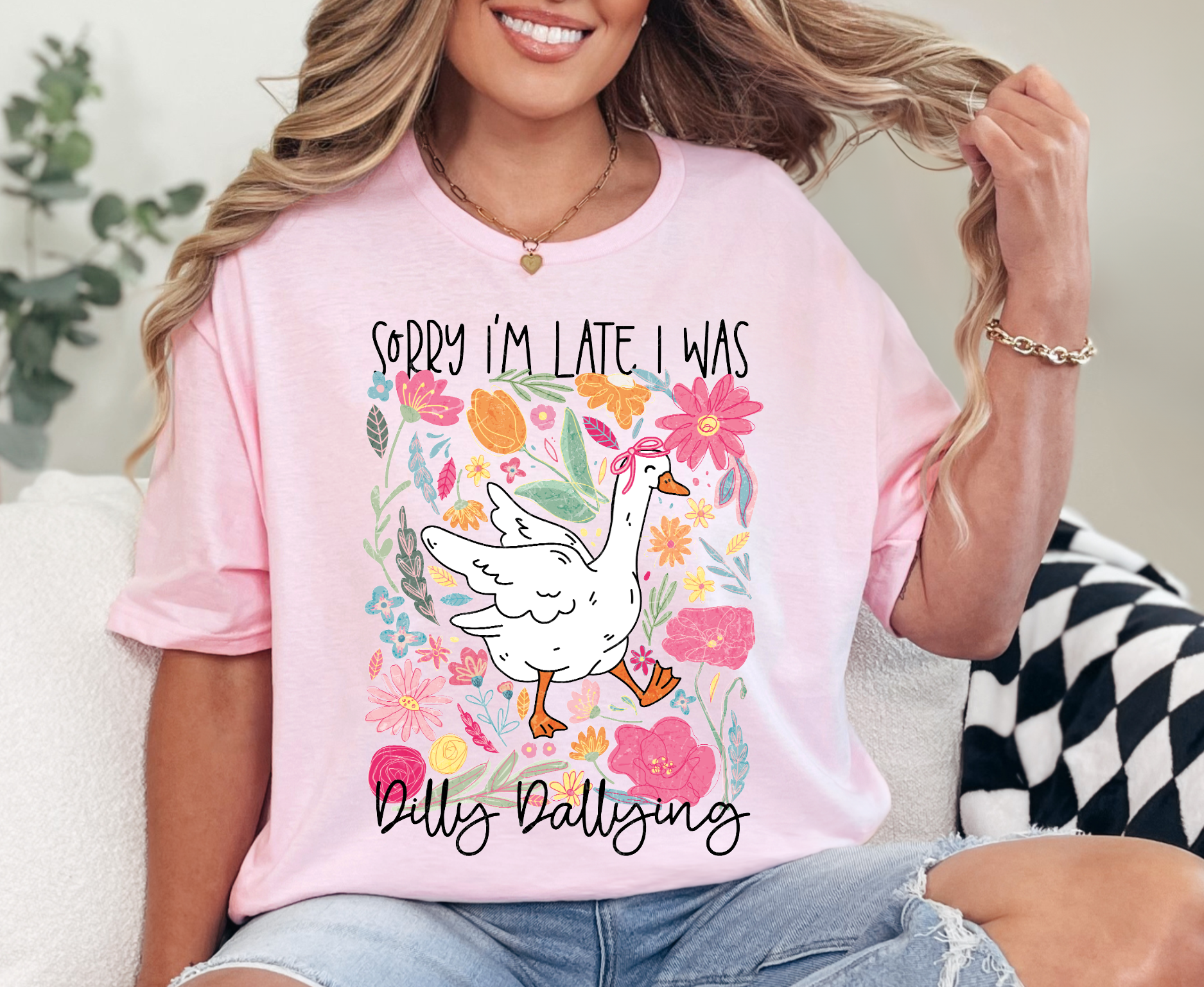 SORRY I'M LATE... Crewneck T-Shirt