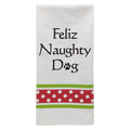 Feliz Naughty Dog  CHRISTMAS TOWEL