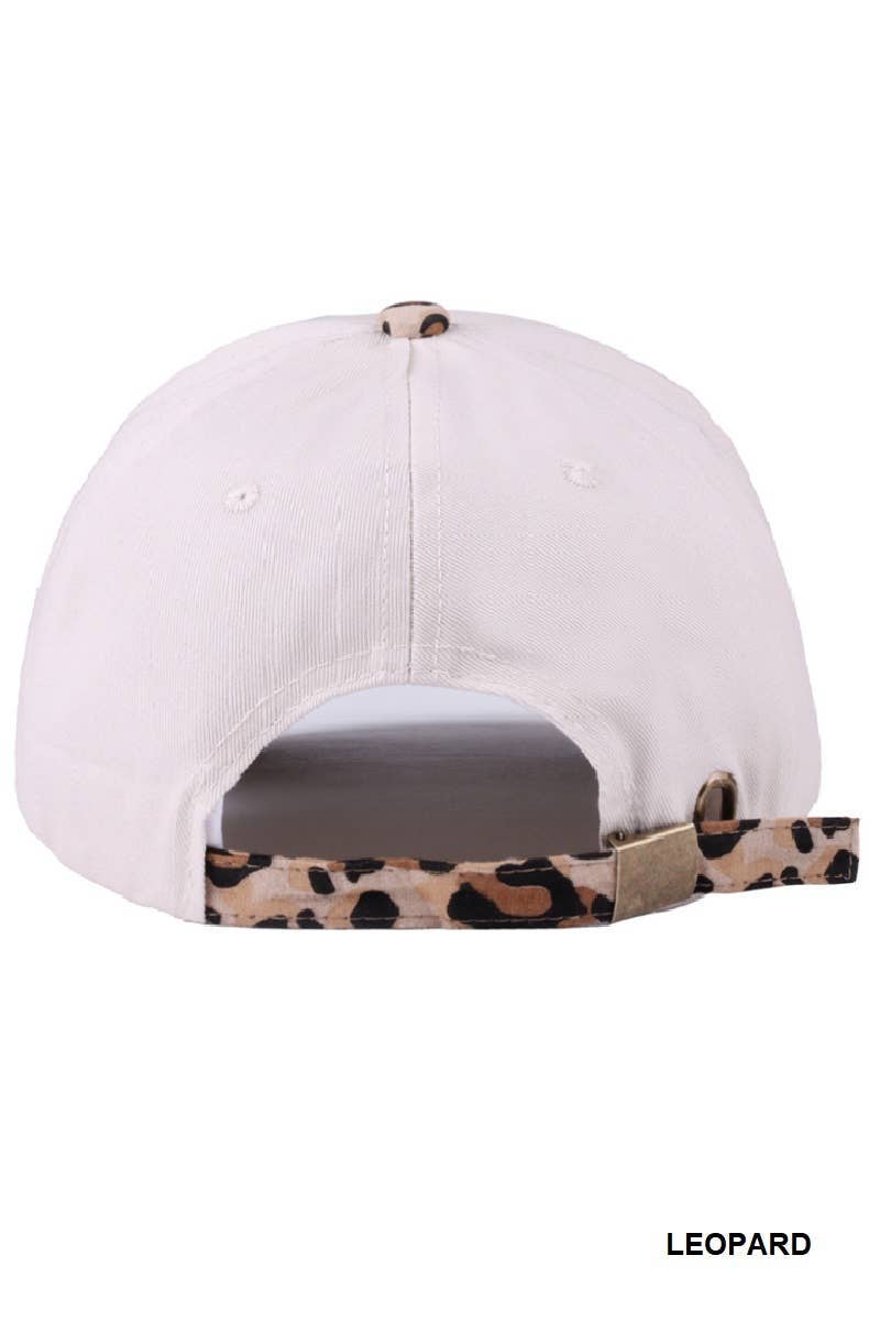 Put It On My Husband's Tab Two-tone Canvas Cotton Cap