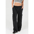 Mineral Wash Wide Leg Cargo Pants