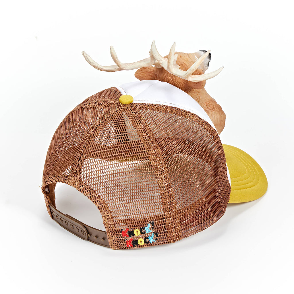 White Panel Deer | Unisex Trucker Hat Base Cap Mesh Back