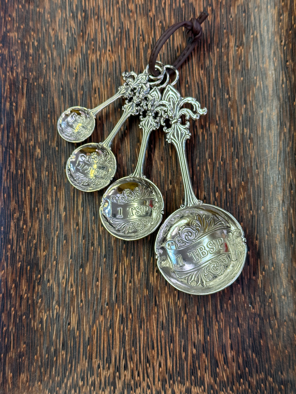 Fleur De Lis Measuring Spoon Set