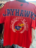 Red Jayhawks T Shirt