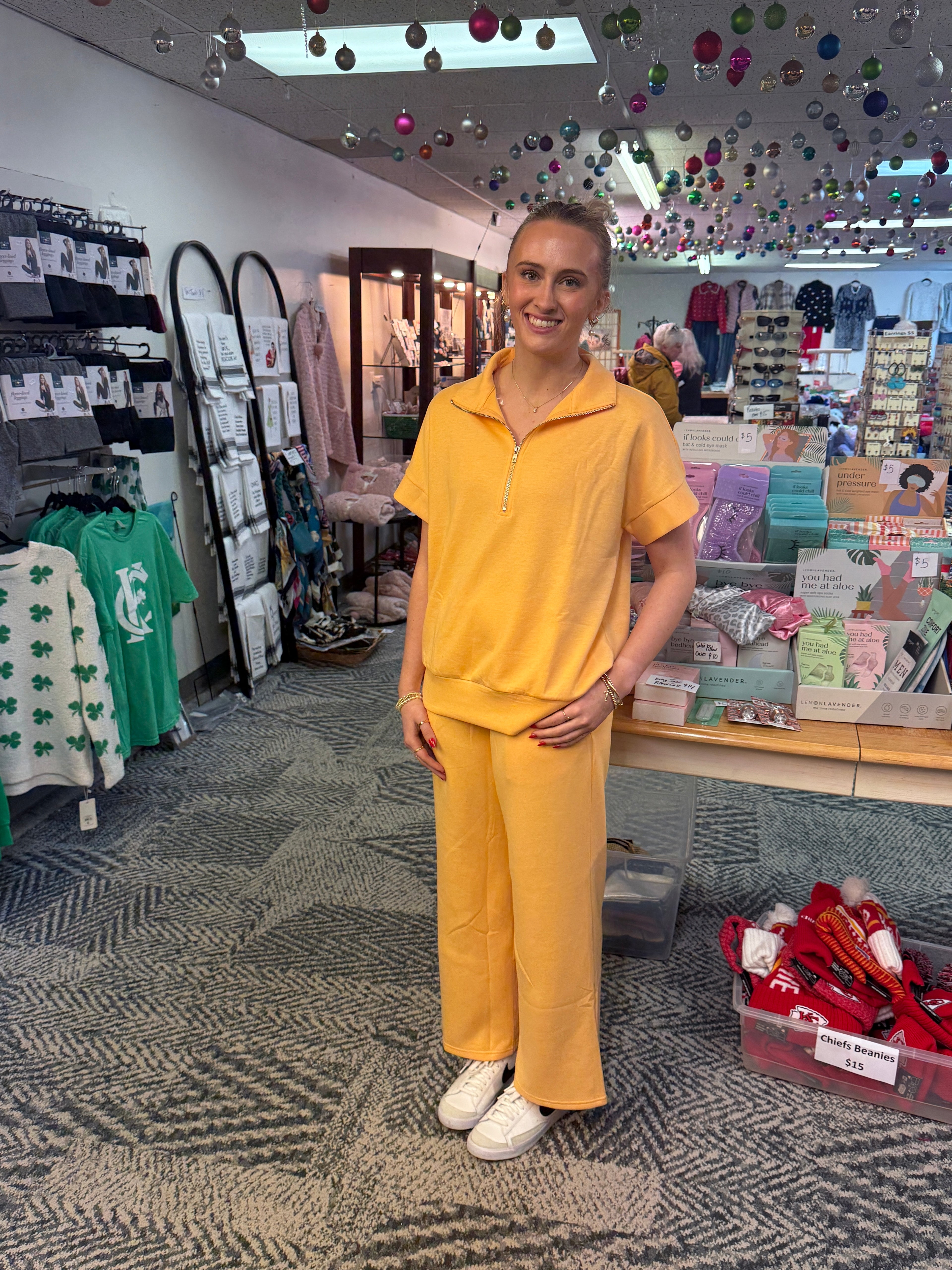 Comfy Chic 1/4 Zip Travel Set