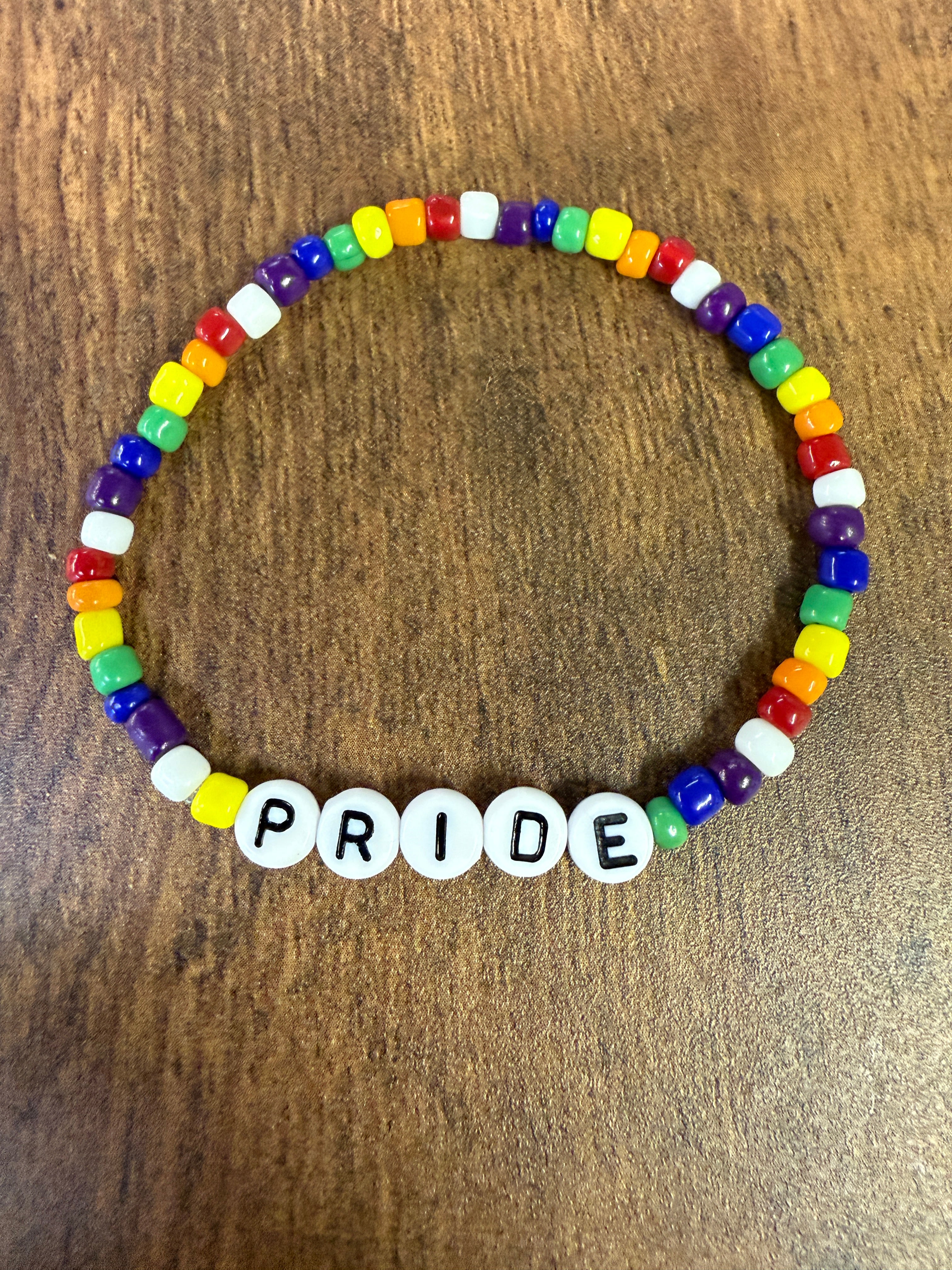 LGBTQ Pride Mini-seed Bracelet