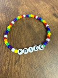 LGBTQ Pride Mini-seed Bracelet