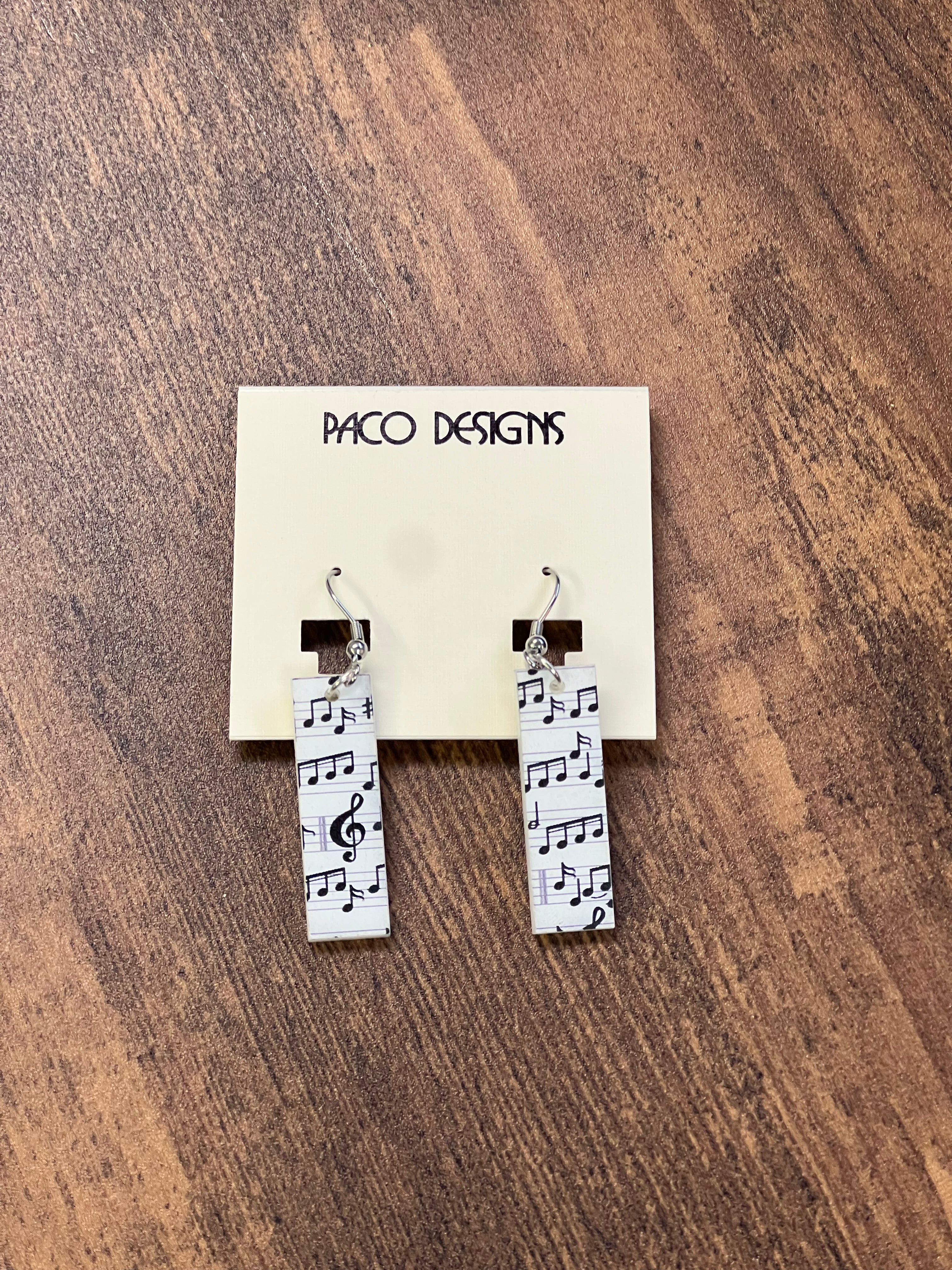 Music Composition Earring
