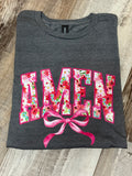 AMEN CREWNECK TEE