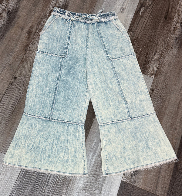 Mineral Washed Pants by Sage & Fig