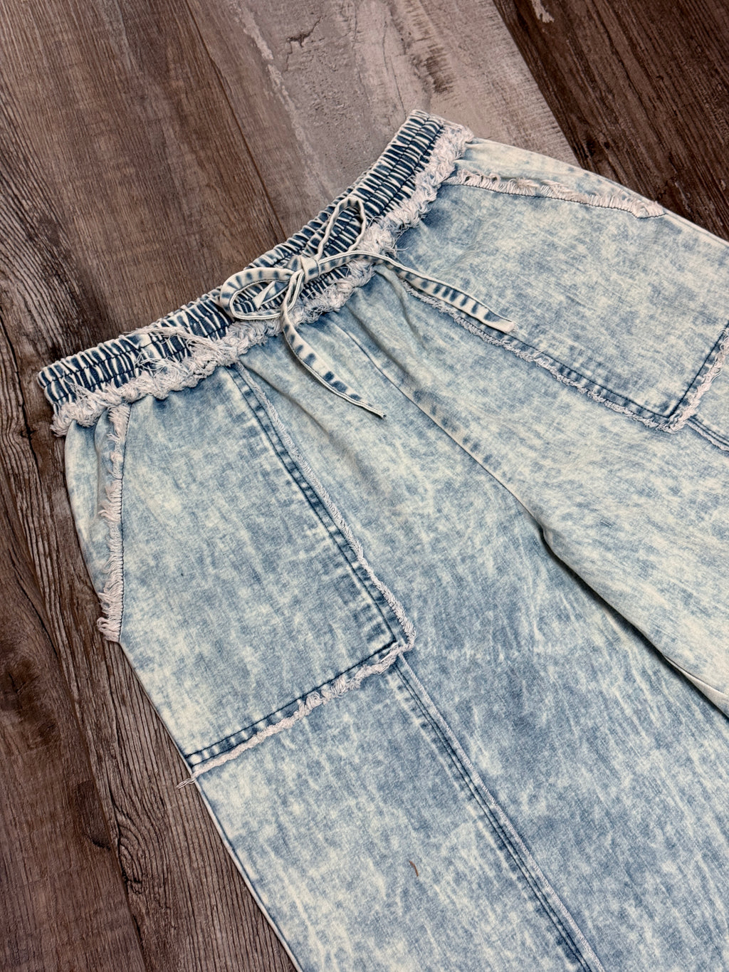 Mineral Washed Pants by Sage & Fig