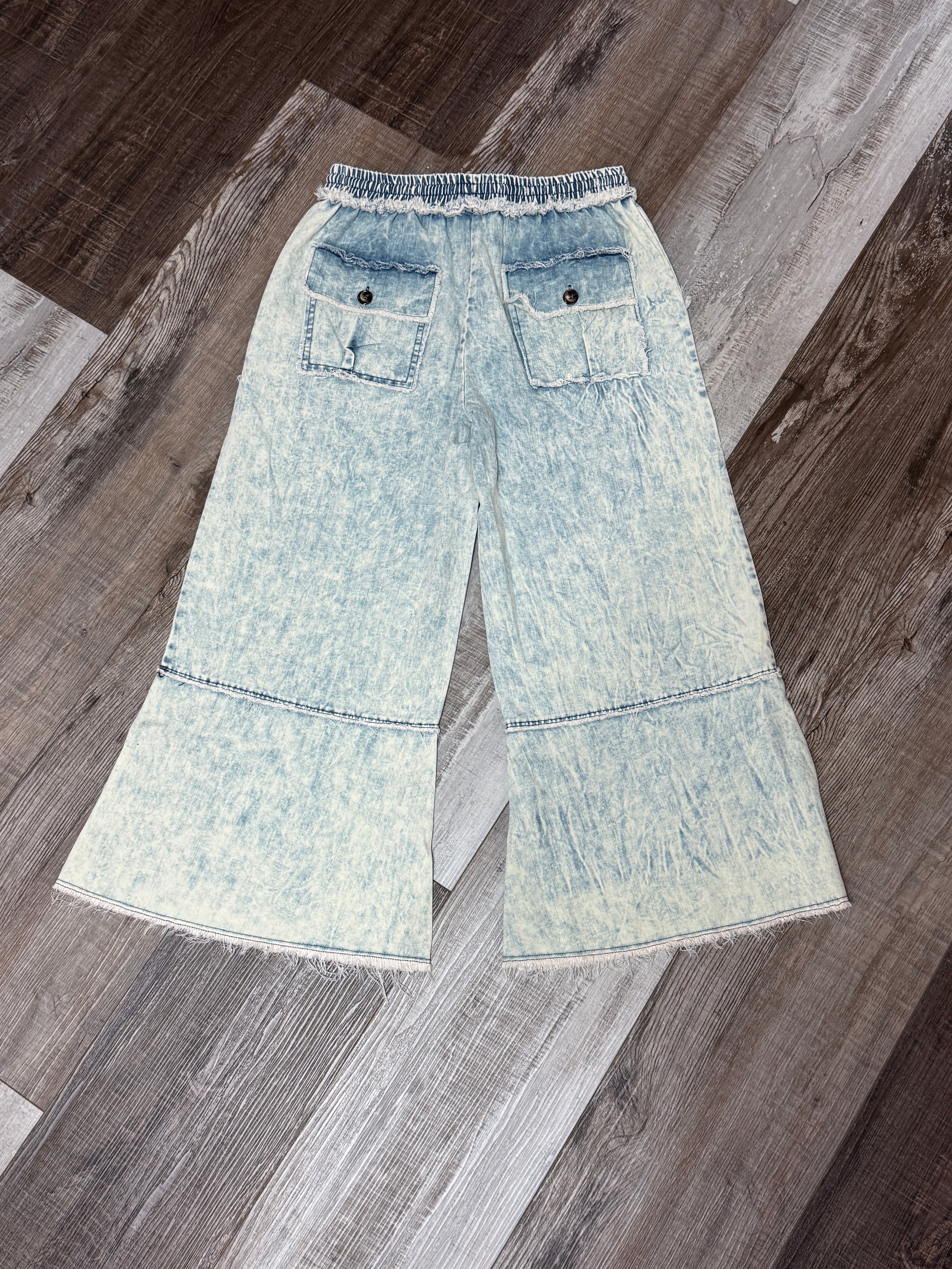 Mineral Washed Pants by Sage & Fig