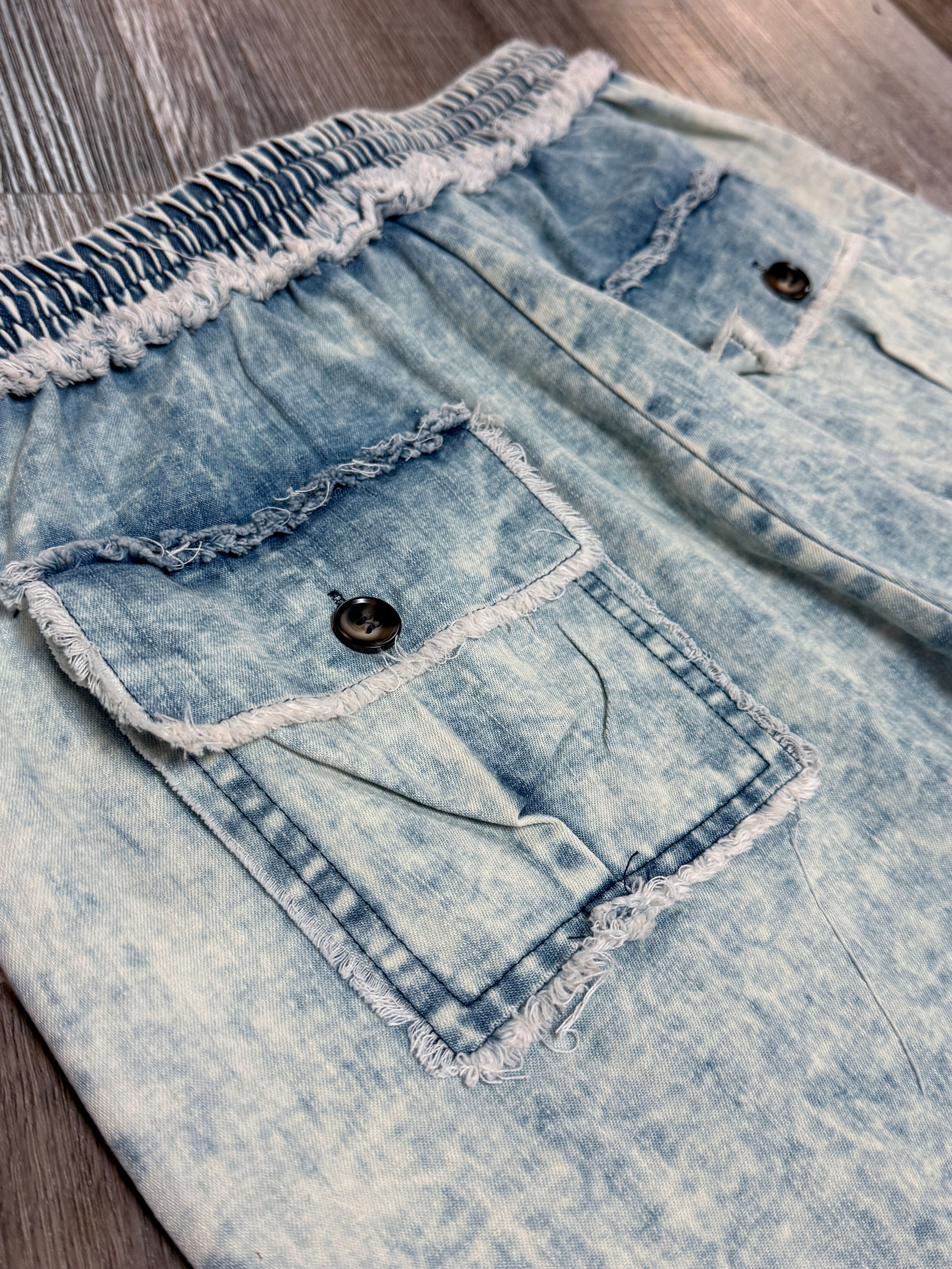 Mineral Washed Pants by Sage & Fig