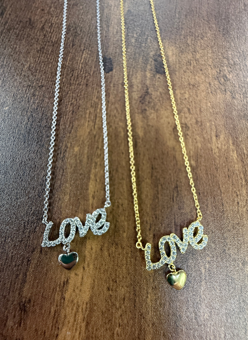 Sterling Silver Love Necklace