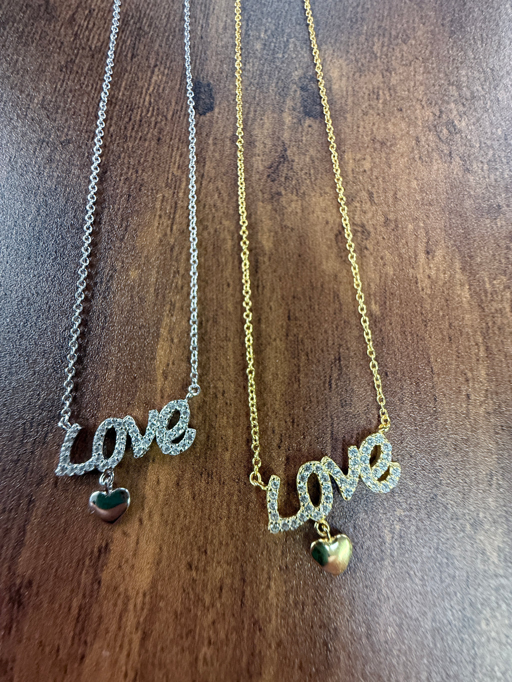 Sterling Silver Love Necklace