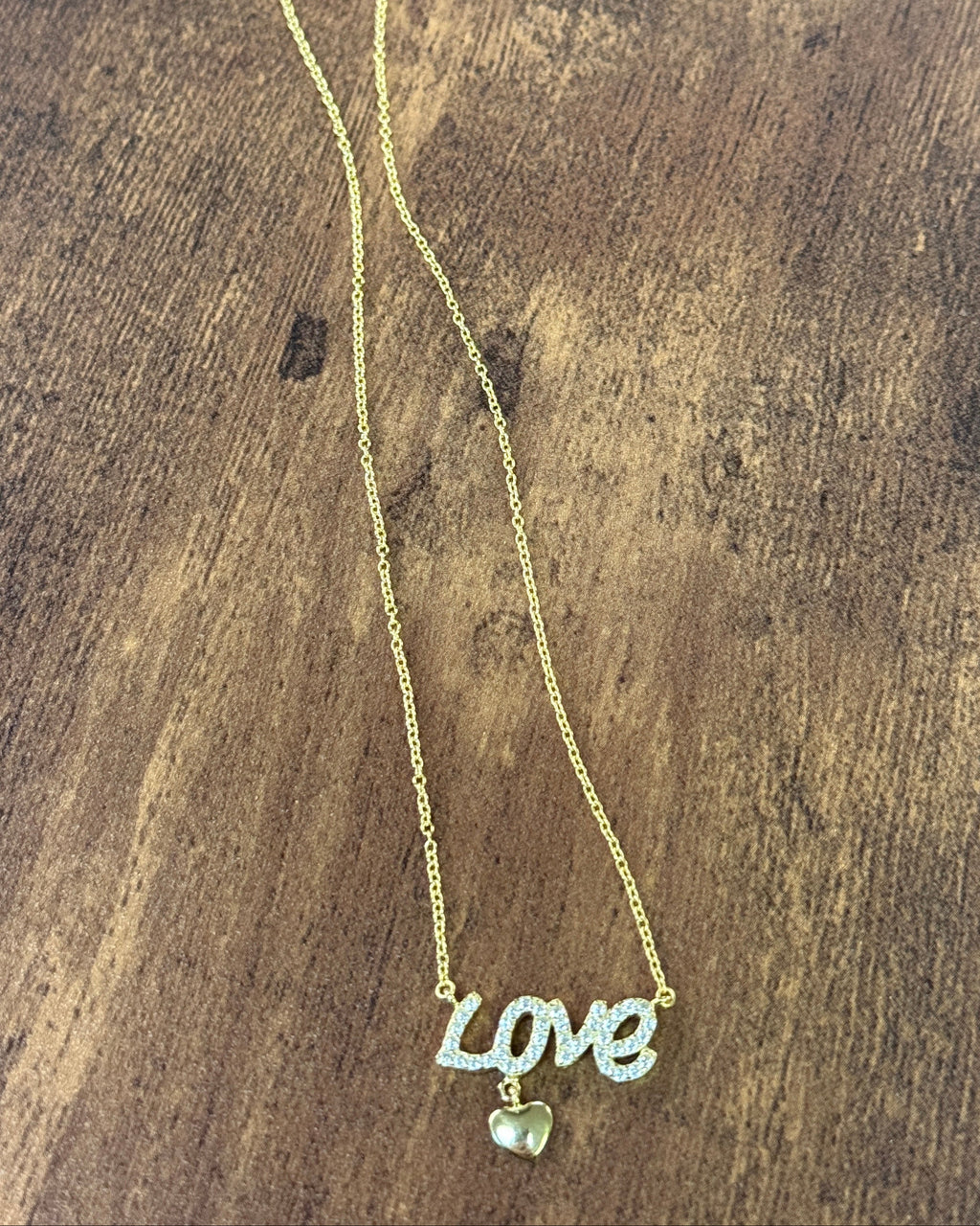 Sterling Silver Love Necklace