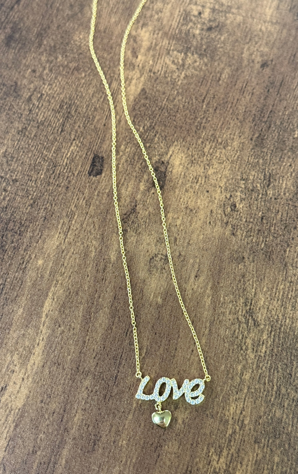 Sterling Silver Love Necklace