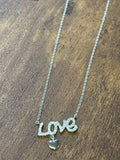 Sterling Silver Love Necklace