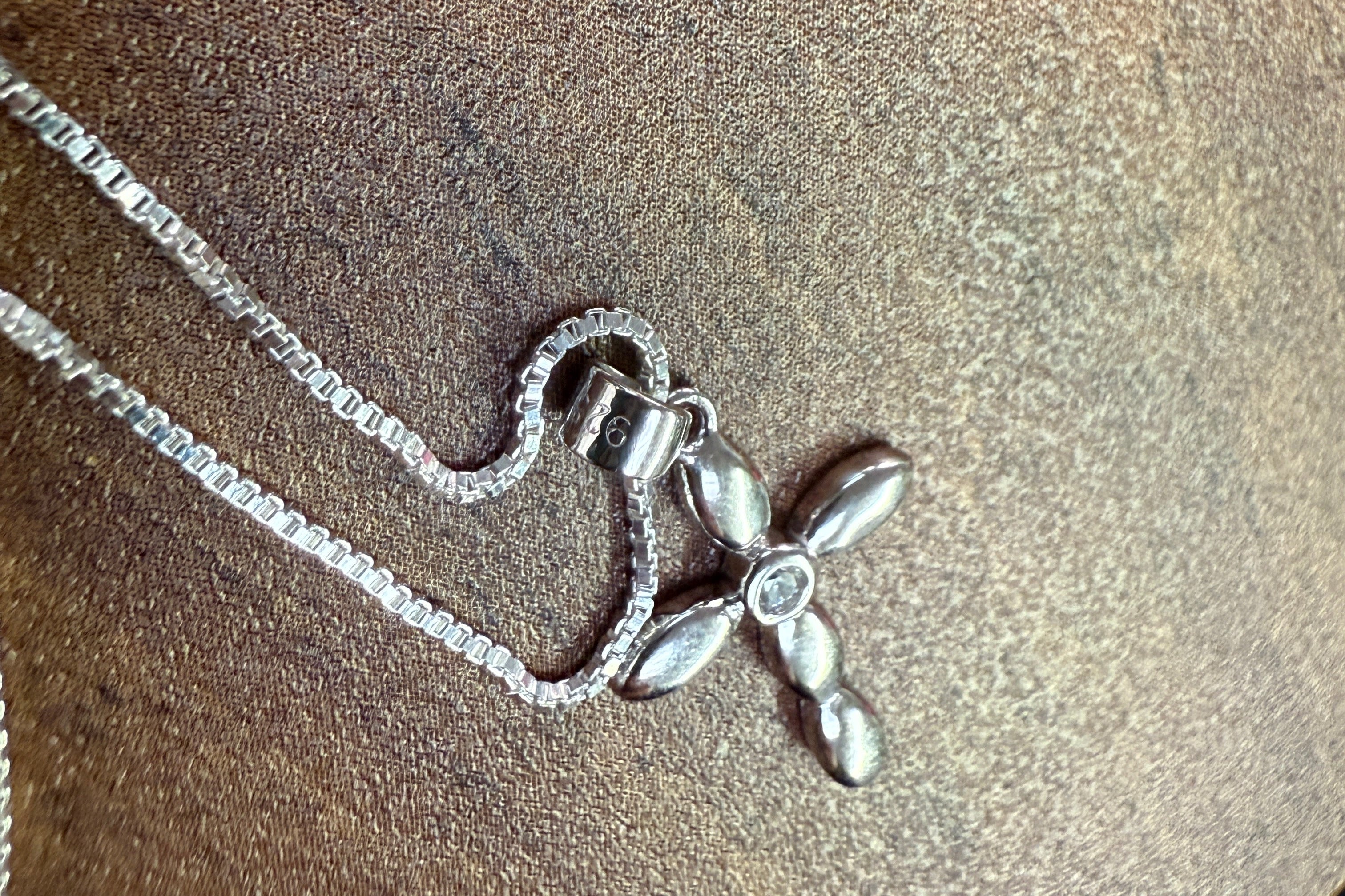Darling Sterling Silver Cross Necklace