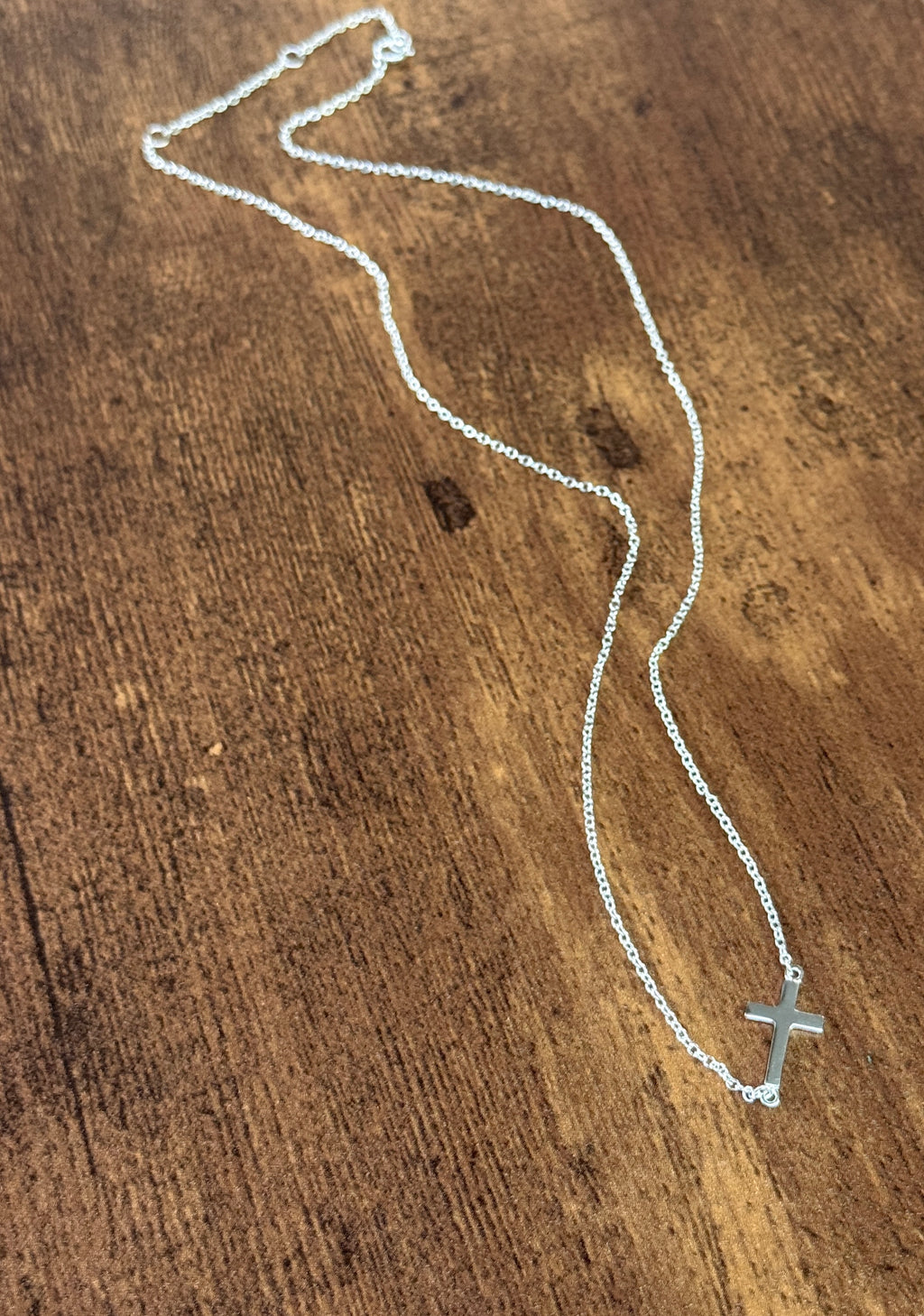 Connected Cross Necklace