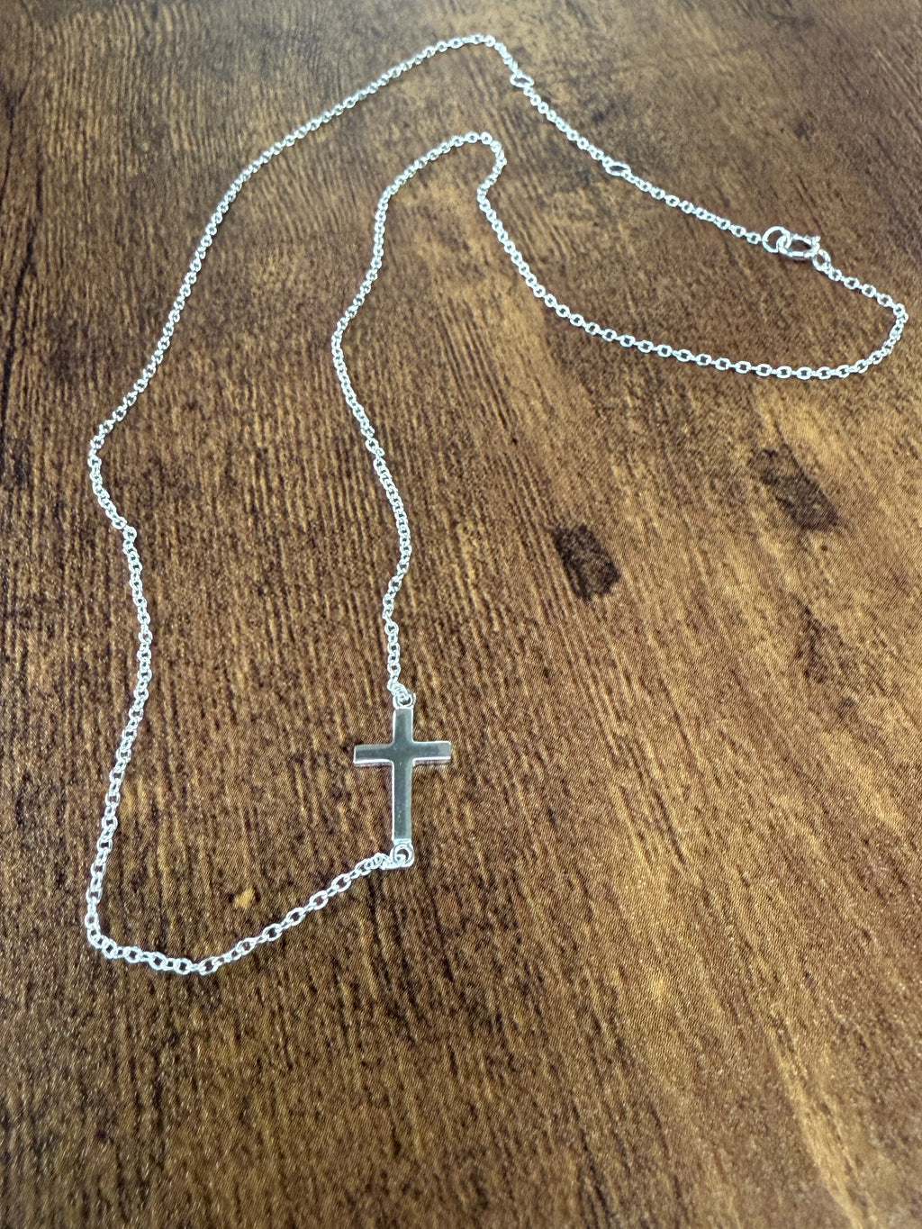 Connected Cross Necklace
