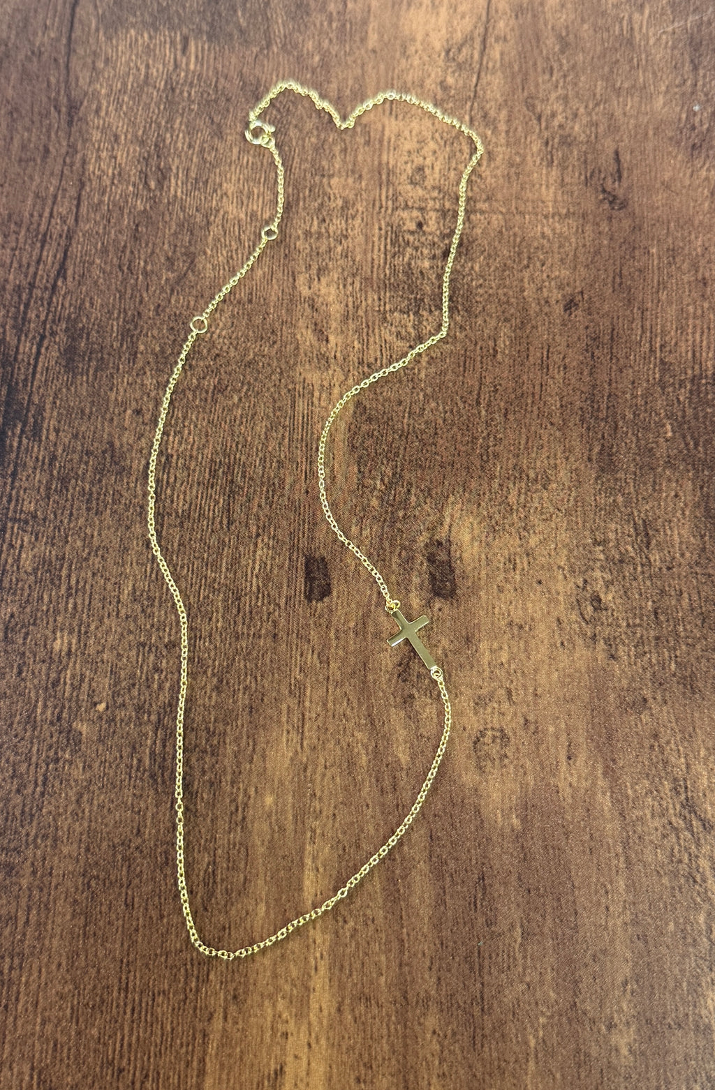Connected Cross Necklace