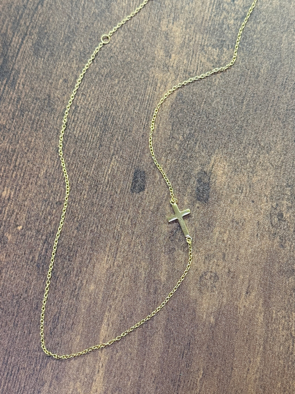 Connected Cross Necklace