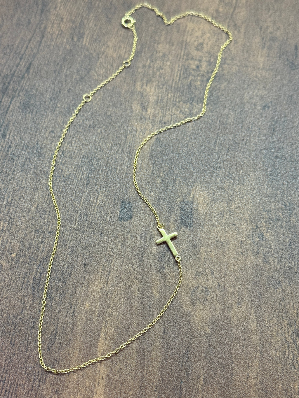 Connected Cross Necklace