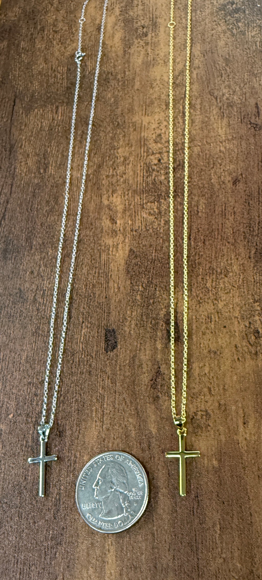 Cross Charm Pendant Necklace