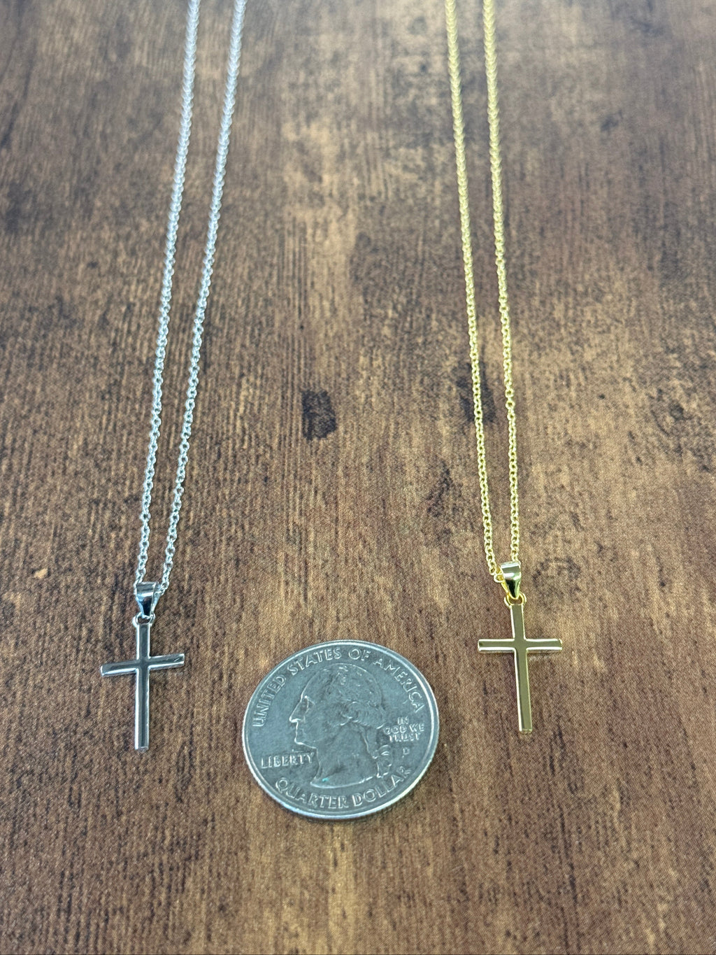 Cross Charm Pendant Necklace