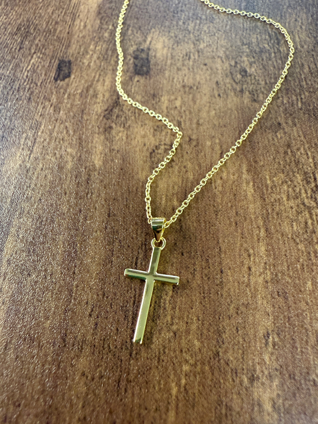 Cross Charm Pendant Necklace