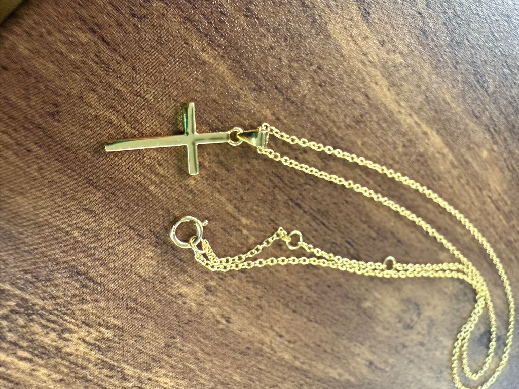 Cross Charm Pendant Necklace