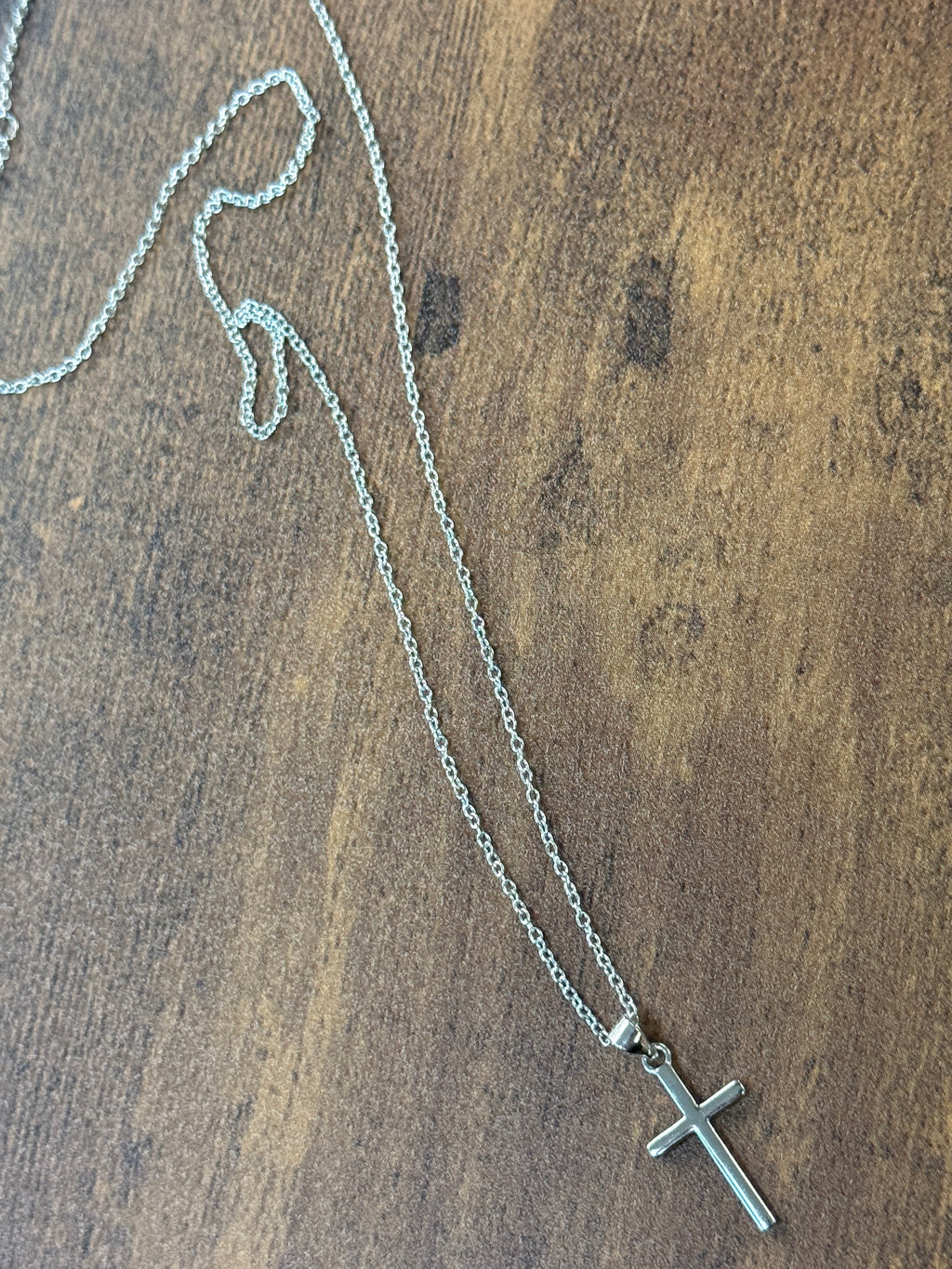 Cross Charm Pendant Necklace