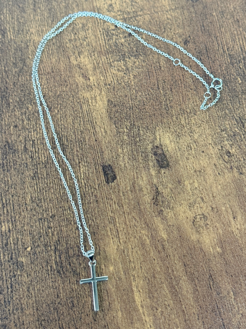 Cross Charm Pendant Necklace