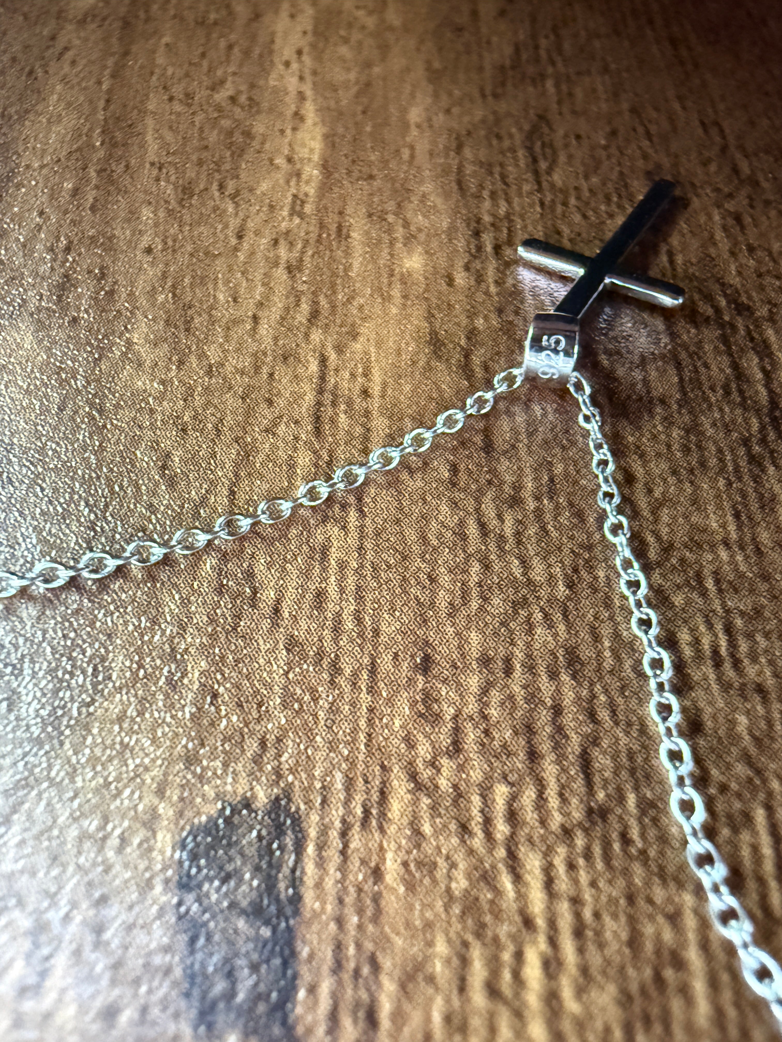 Cross Charm Pendant Necklace