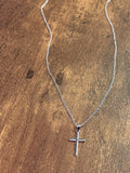 Cross Charm Pendant Necklace
