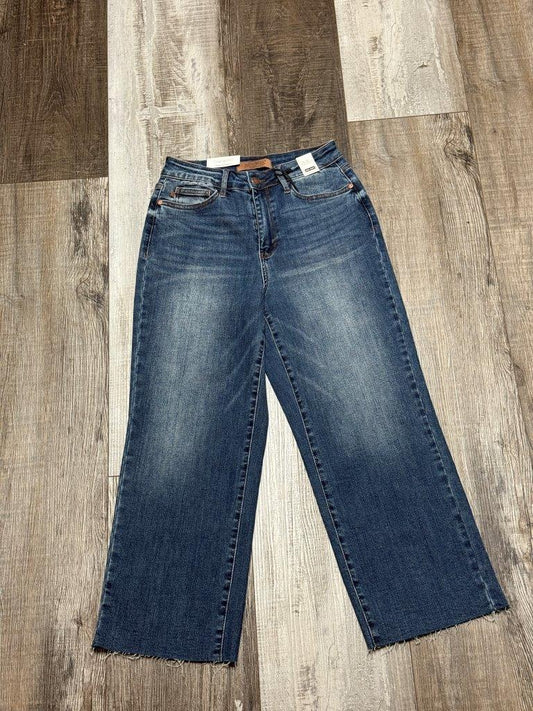 Judy Blue Wide Crop Jeans