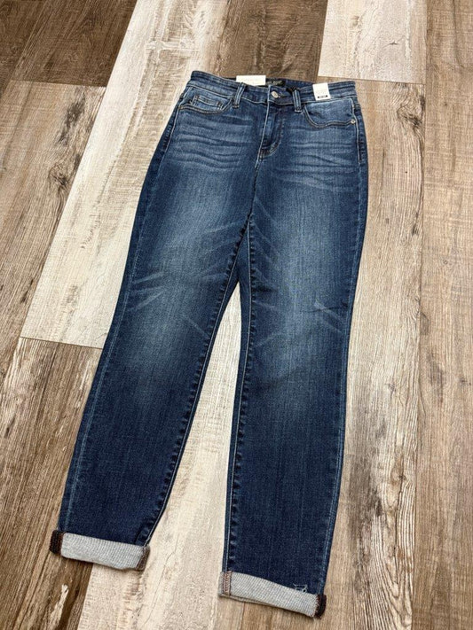 Judy Blue CORE Cuffed Slim Fit Jeans