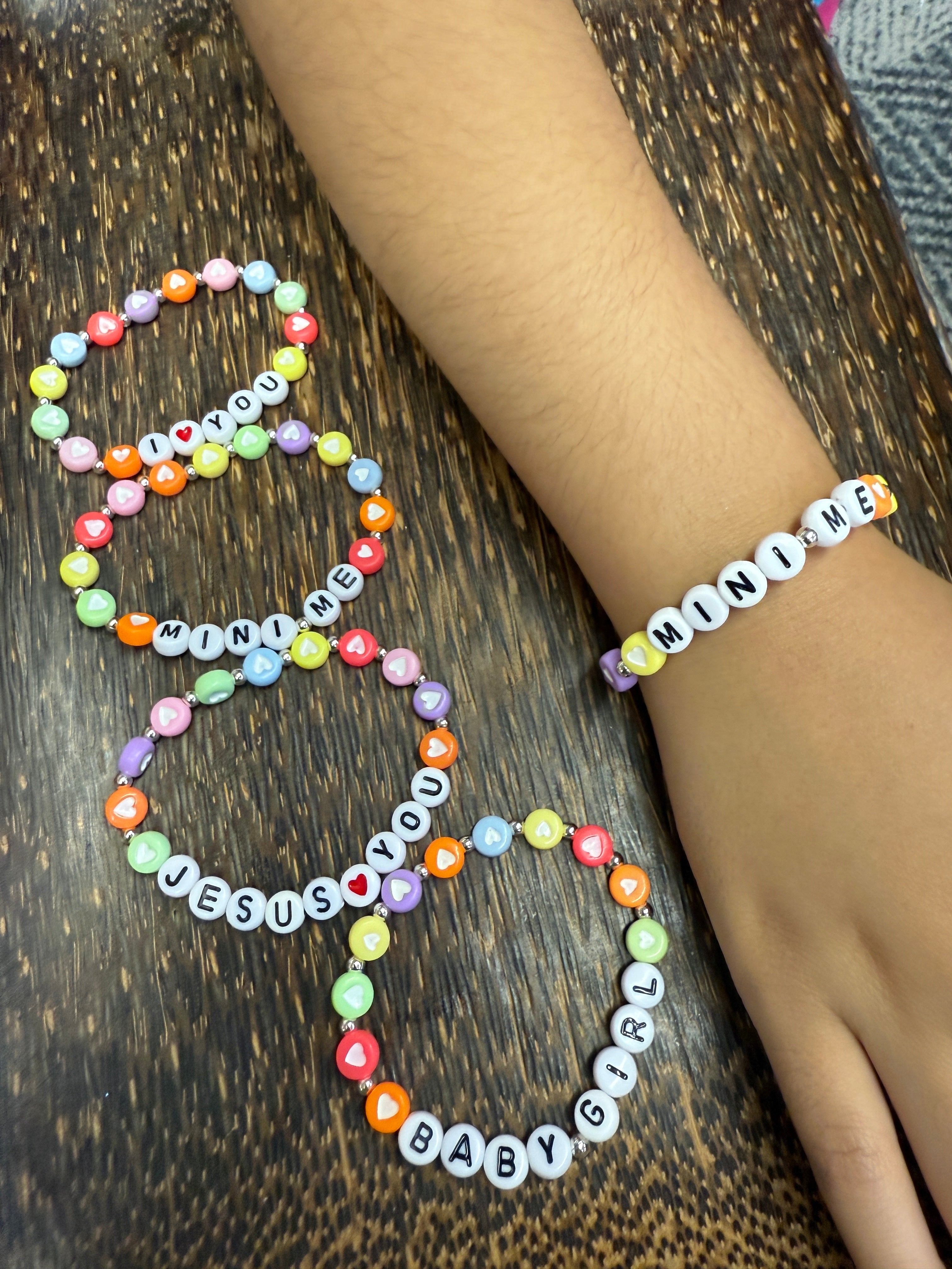 Darling Children's Multi Color Heart Bracelets