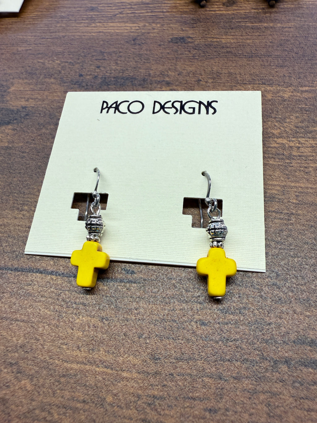 Fun Dainty Multi-color Cross Earrings